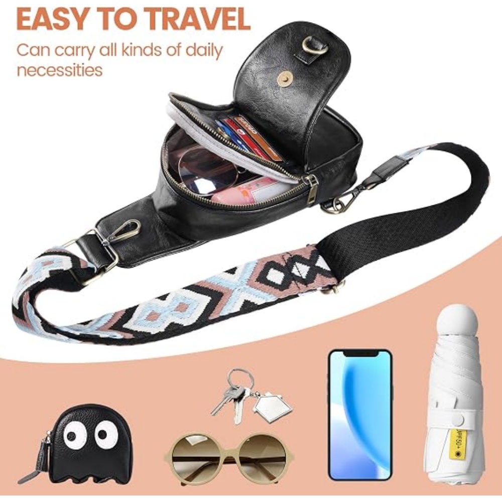 1PC Women's Small Shoulder Bag - Sling Backpack Shoulder recensie en prijs