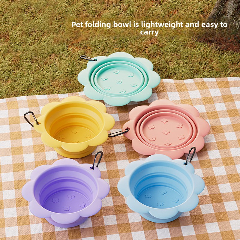 Outdoor Pet Feeding Cup 2-in-1 - Foldable Backpack Small recensie en prijs