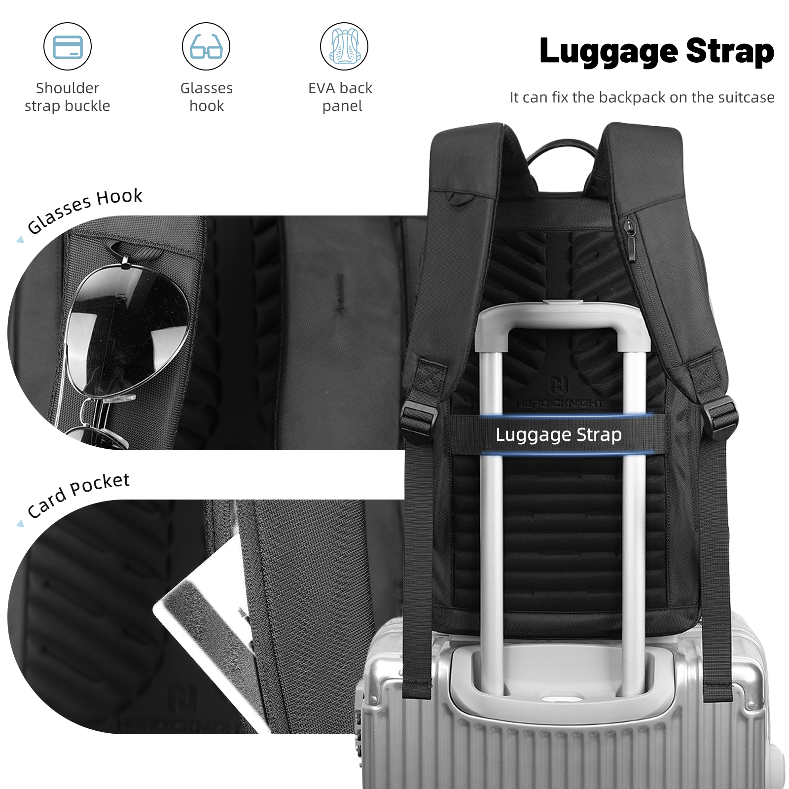 HK Lightweight Men's Business  - Laptop Backpack 15.6 recensie en prijs