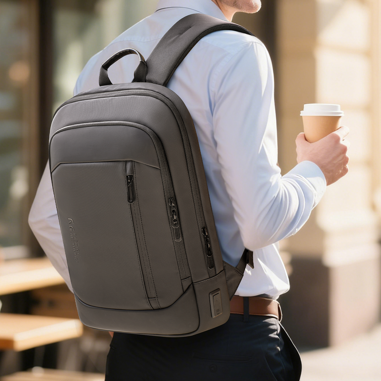 HK Lightweight Men's Business  - Laptop Backpack 15.6 recensie en prijs