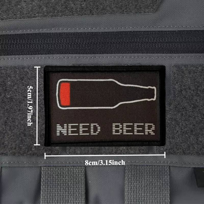 NEED BEER Printed Patch on Clo - Urban Backpack Tactical recensie en prijs