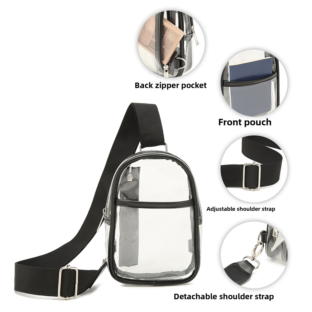 Clear Sling Bag,Waterproof Sho - Sling Backpack Shoulder recensie en prijs