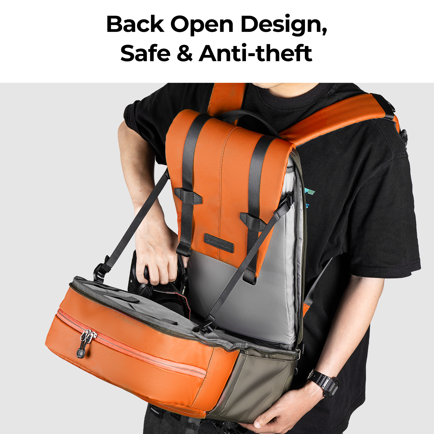 K&F CONCEPT Camera Backpack Tr - Rain Cover Backpack recensie en prijs