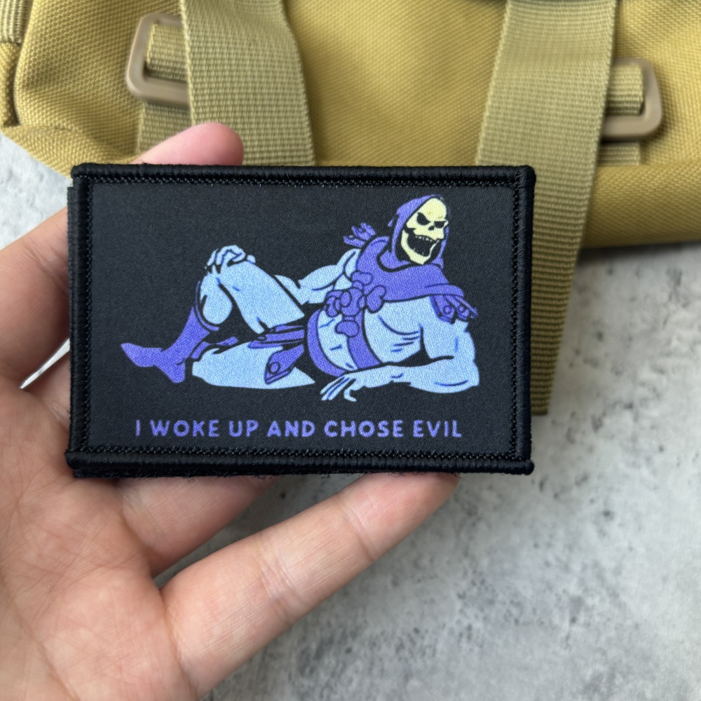 I WOKE UP AND CHOSE EVIL Tacti - Rucksack Military Style recensie en prijs