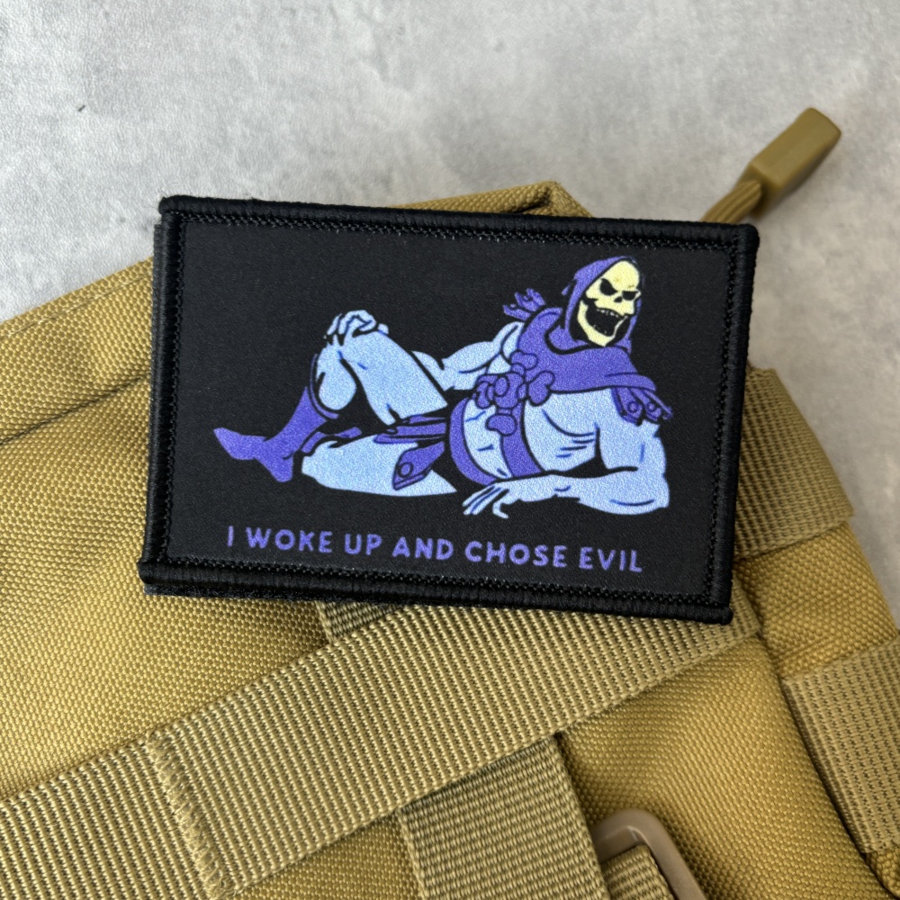 I WOKE UP AND CHOSE EVIL Tacti - Rucksack Military Style recensie en prijs