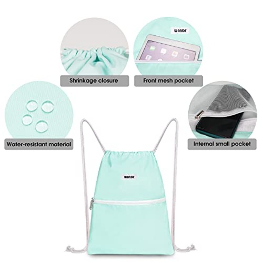 Drawstring Backpack String Bag - Drawstring Gym Bag recensie en prijs