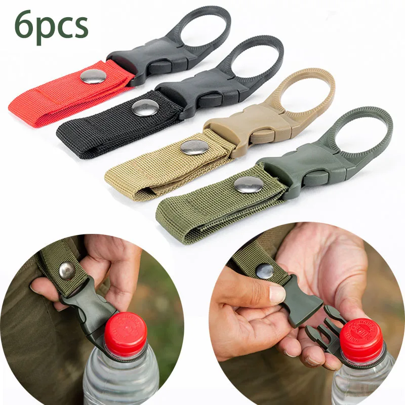6pcs Camping Webbing Buckle Ho - Rucksack Military Style recensie en prijs