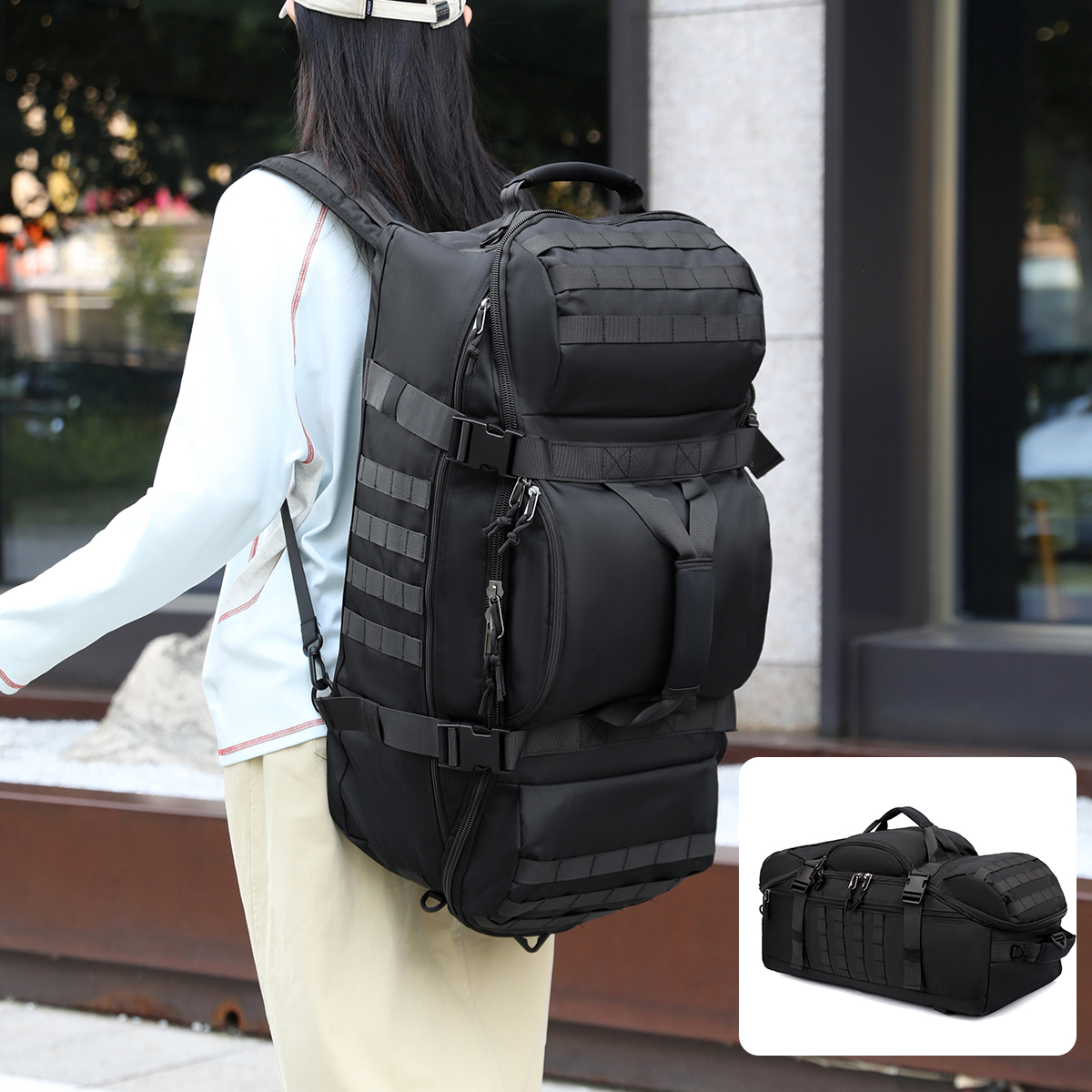 Outdoor Mountaineering Bag 90L - Hiking Backpack Waterproof recensie en prijs
