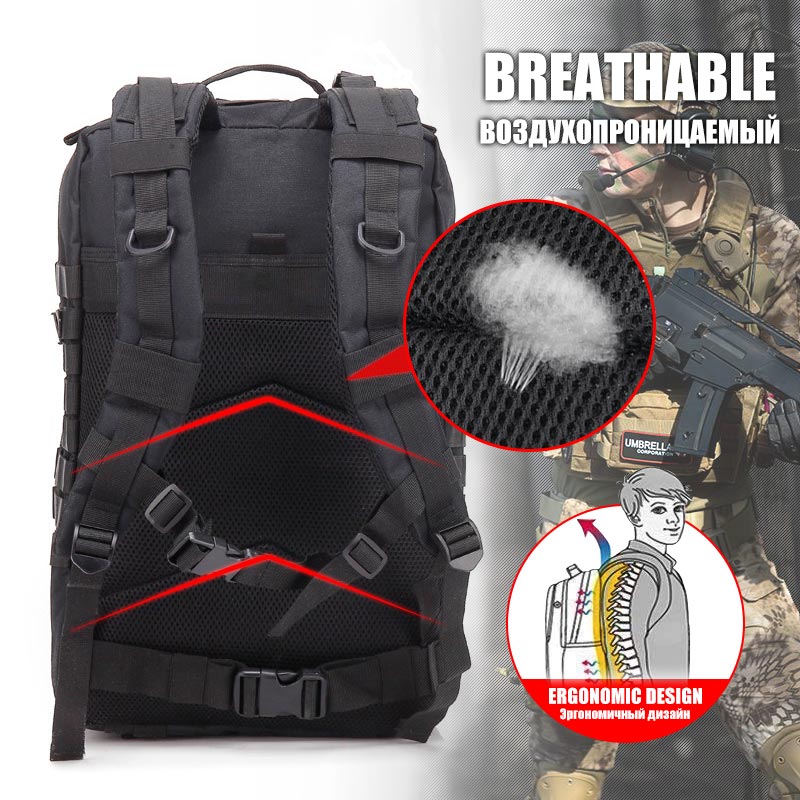 AA 60L Army Military Tactical  - Rucksack Military Style recensie en prijs