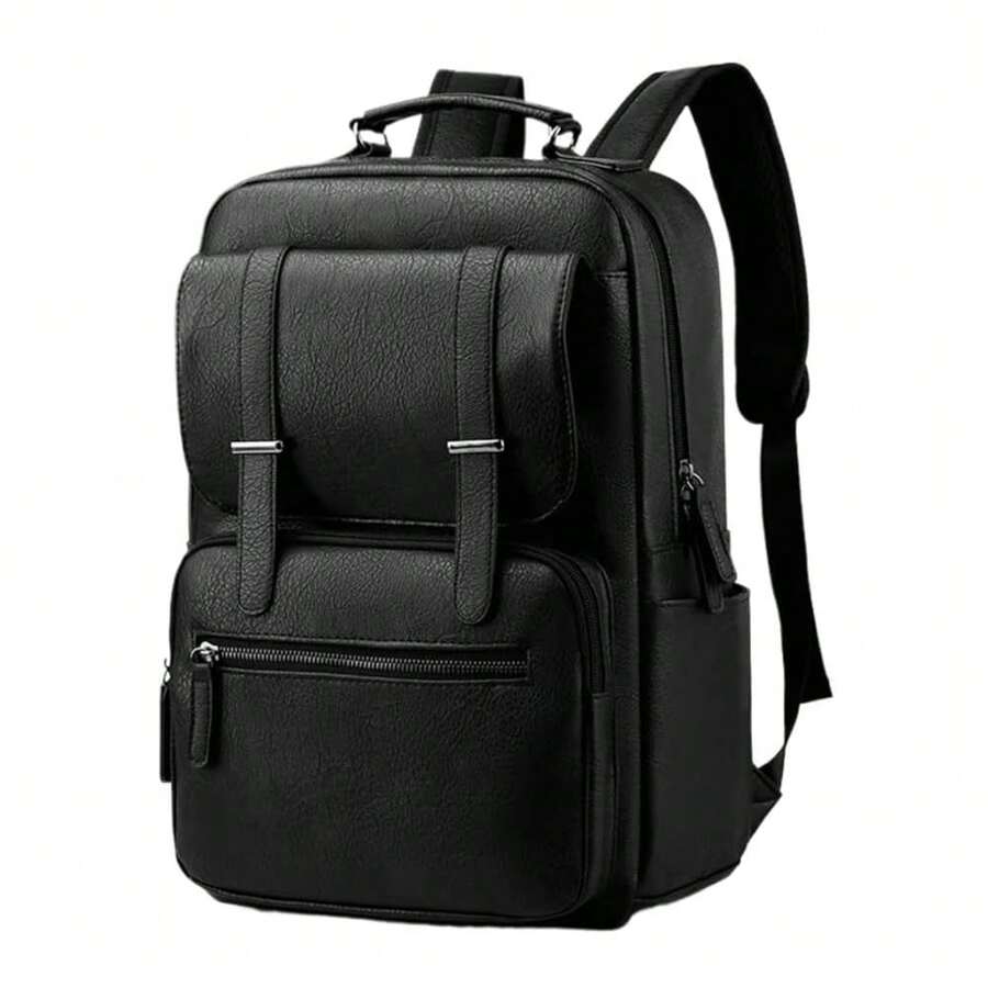 PU Leather Backpack For Men An - Laptop Backpack 15.6 recensie en prijs
