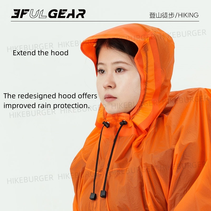 3F UL GEAR 3 in1 Rain Poncho O - Rain Cover Backpack recensie en prijs