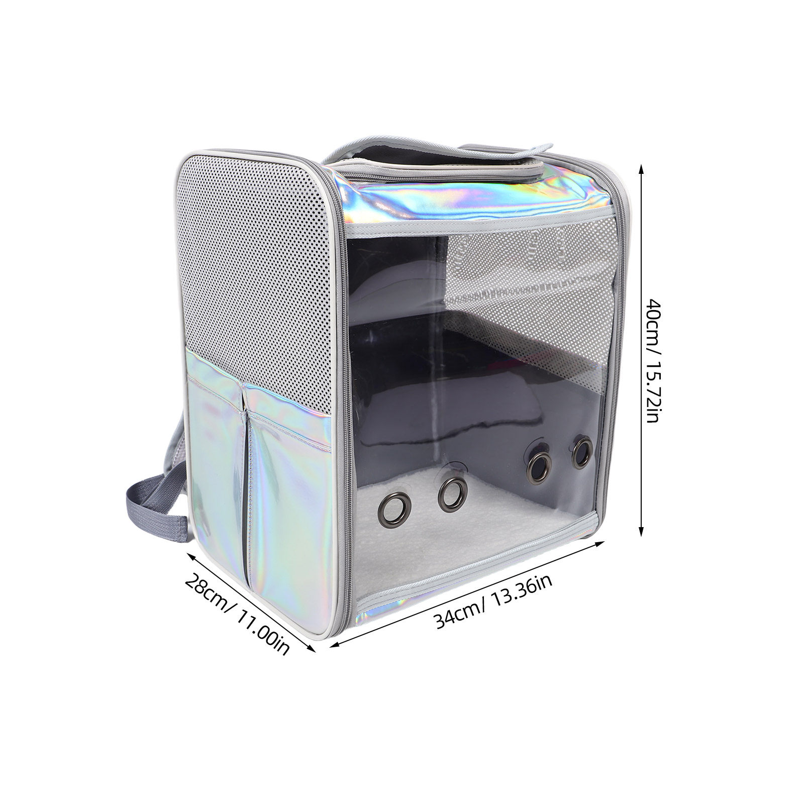Breathable Mesh Pet Backpack C - Foldable Backpack Small recensie en prijs