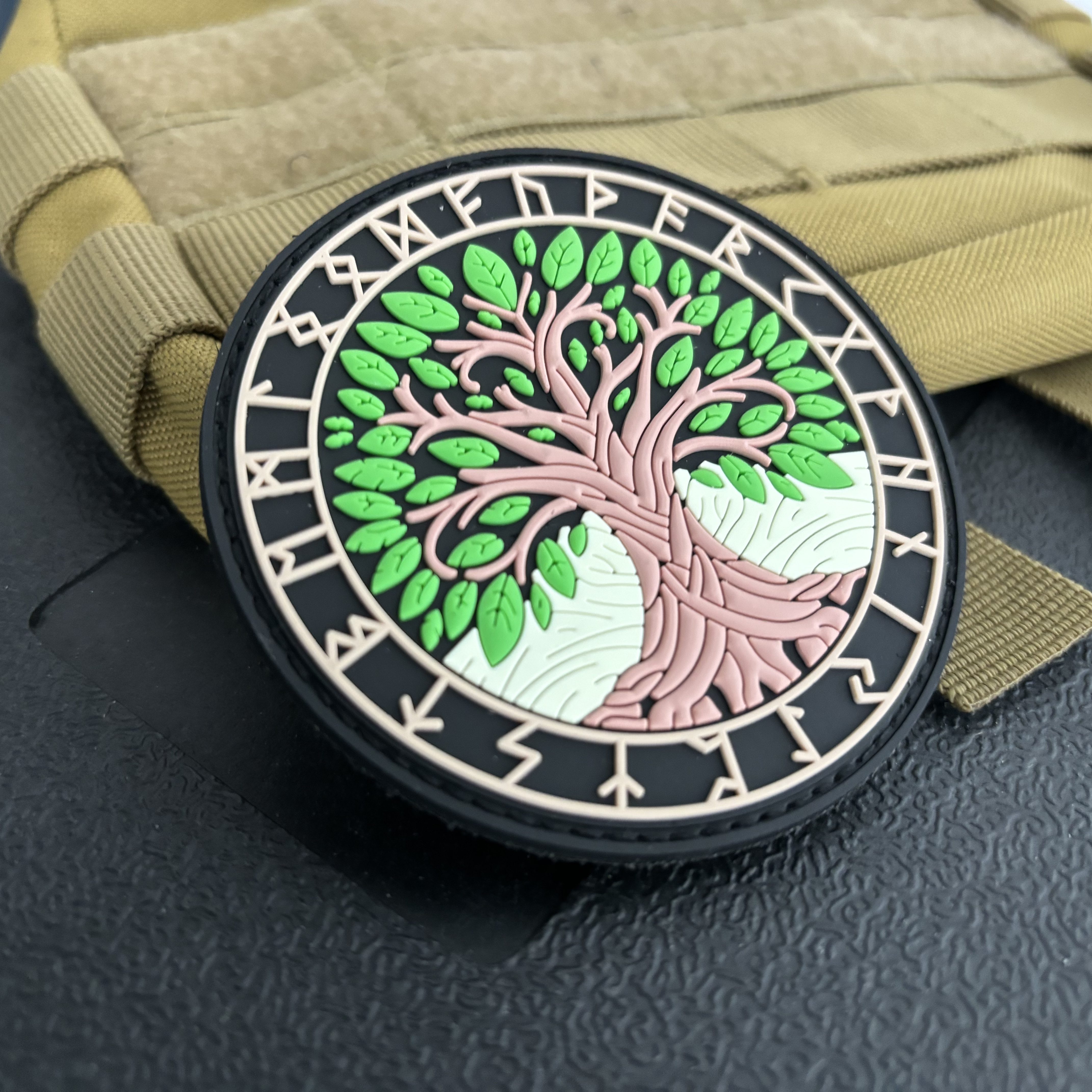 Yggdrasil Viking Totem PVC Pat - Rucksack Military Style recensie en prijs