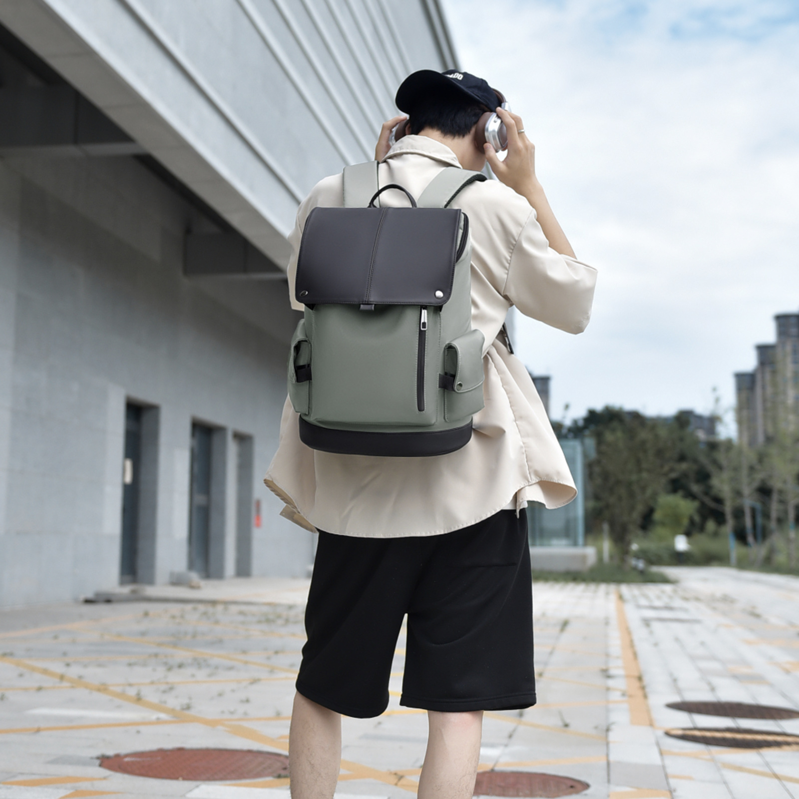 15.6in Laptop Backpack Oxford  - Hiking Backpack Waterproof recensie en prijs
