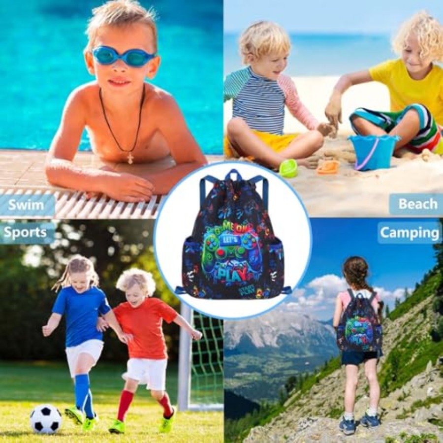 Drawstring Backpack for - Game - Drawstring Gym Bag recensie en prijs