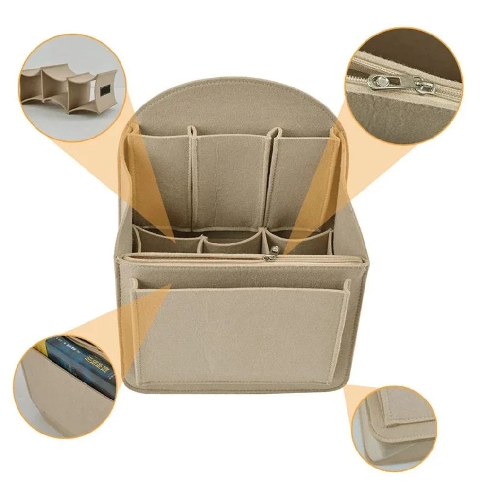 Makeup Organizer Felt Insert B - Backpack Insert Organizer recensie en prijs