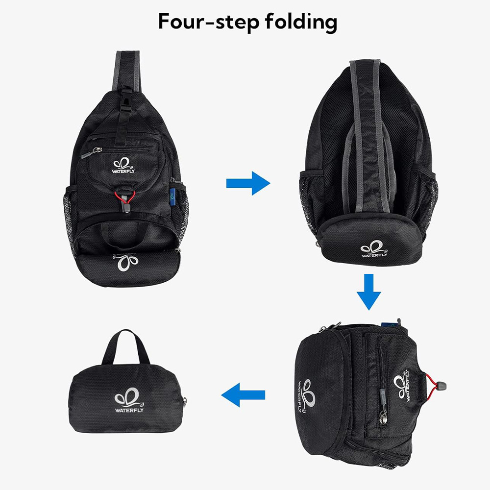 WATERFLY Chest Bag Shoulder Sm - Sling Backpack Shoulder recensie en prijs