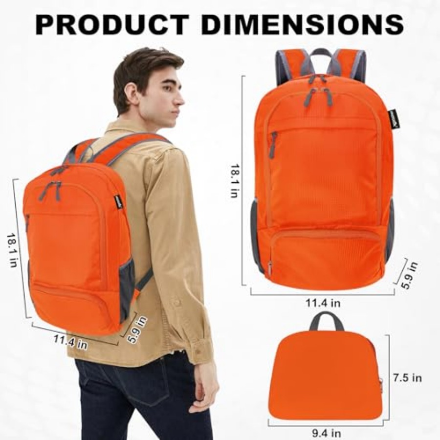 20L Lightweight Packable Hikin - Foldable Backpack Small recensie en prijs