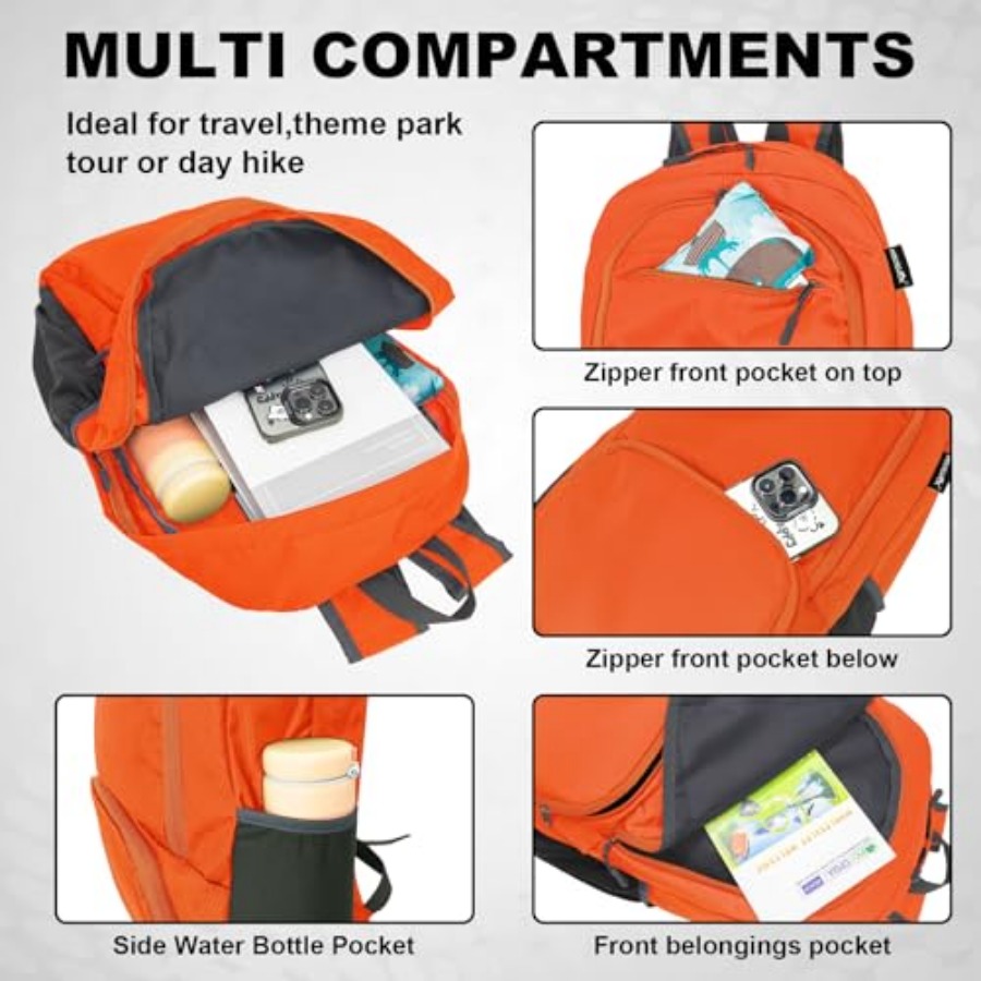 20L Lightweight Packable Hikin - Foldable Backpack Small recensie en prijs
