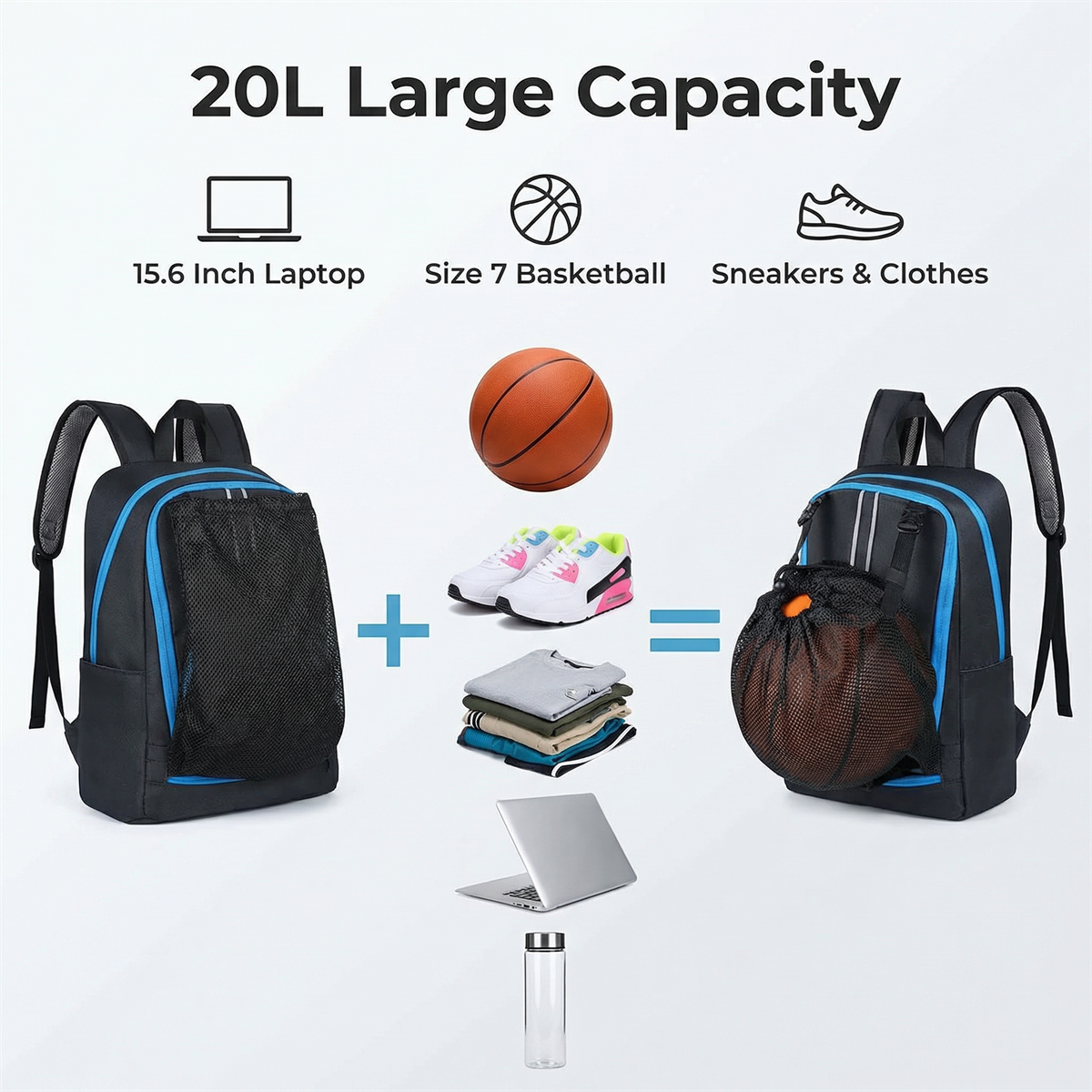 Basketball Bag Swimming Bag We - Drawstring Gym Bag recensie en prijs