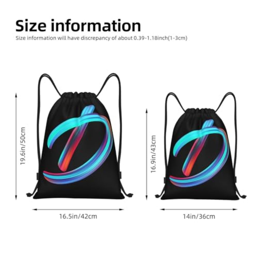 Drawstring Bags Initial Drawst - Drawstring Gym Bag recensie en prijs